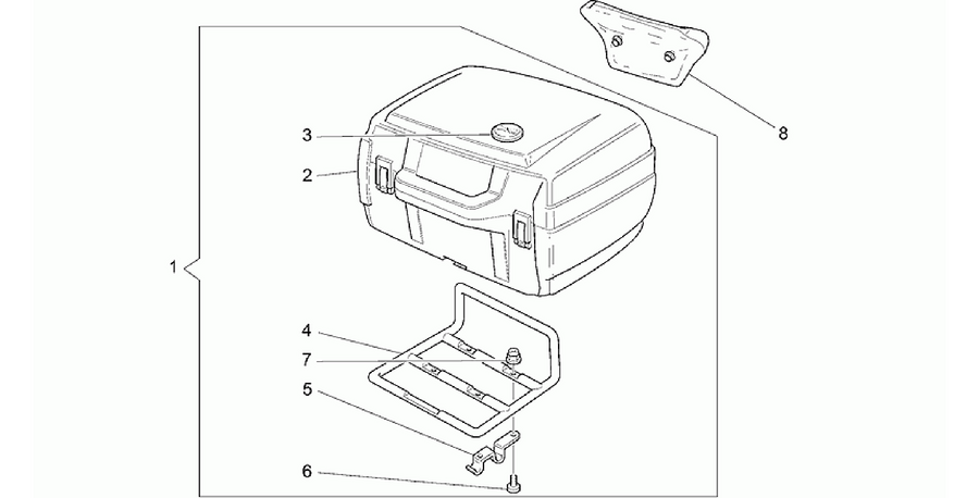 40 L top box
