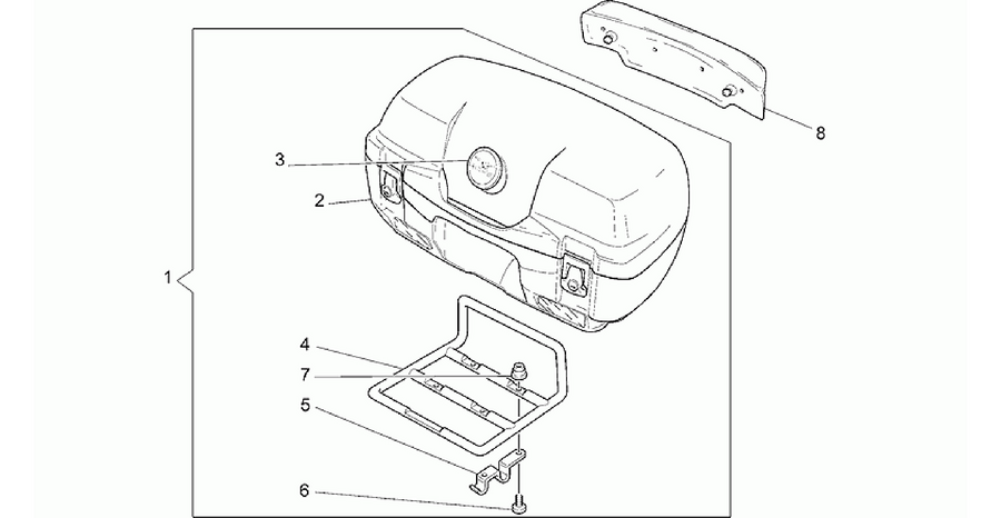 45 L top box