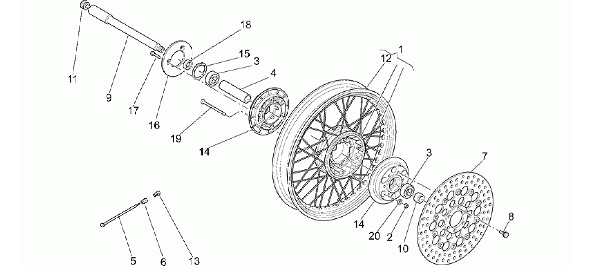 Front wheel