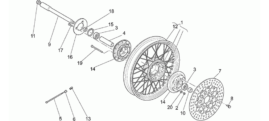Front wheel