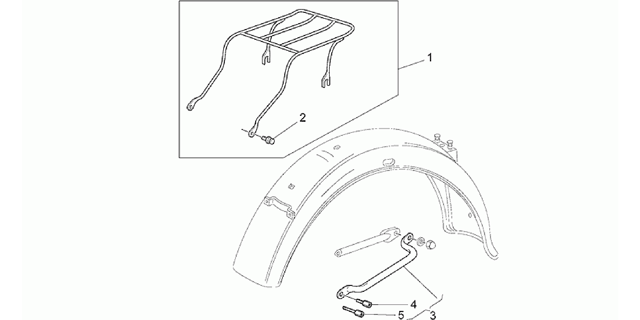 Small luggage rack