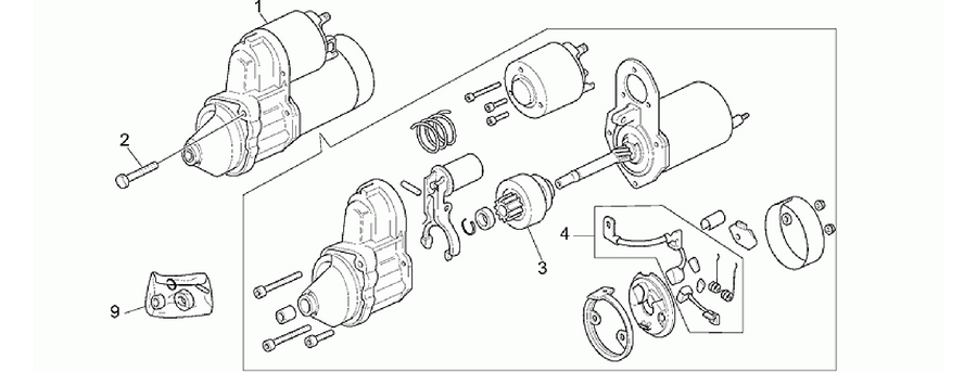 Starter motor