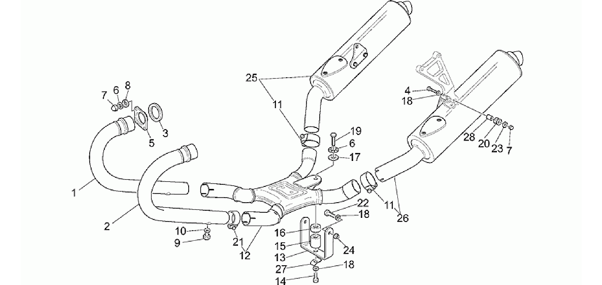 Exhaust unit