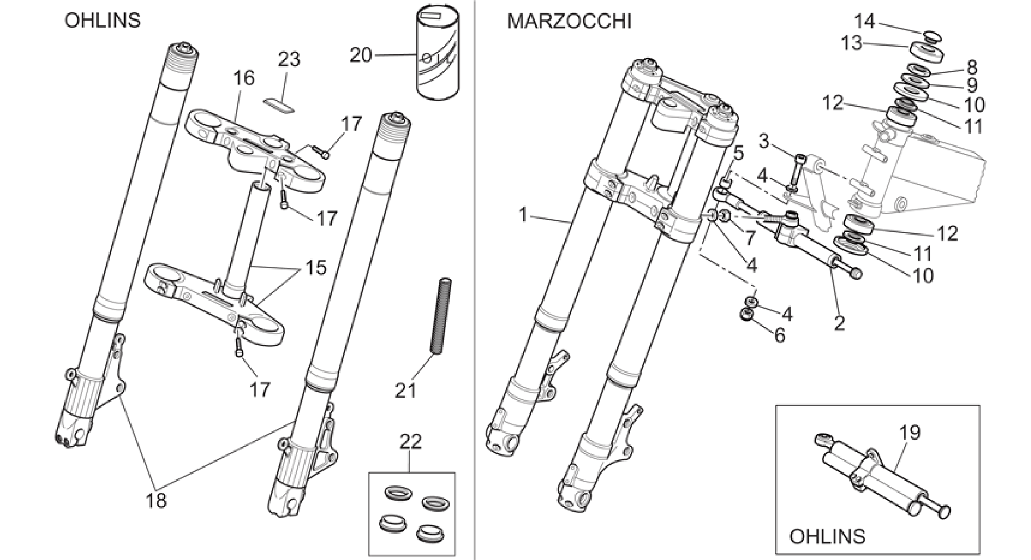 Front fork I