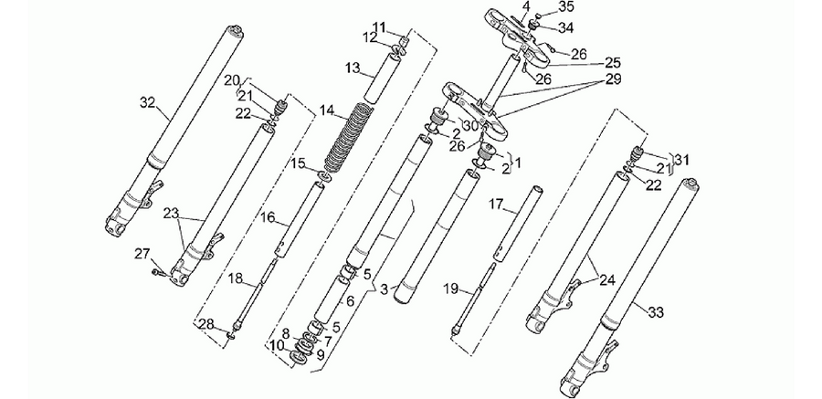 Front fork II