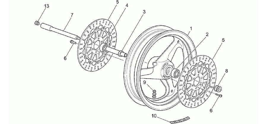 Front wheel