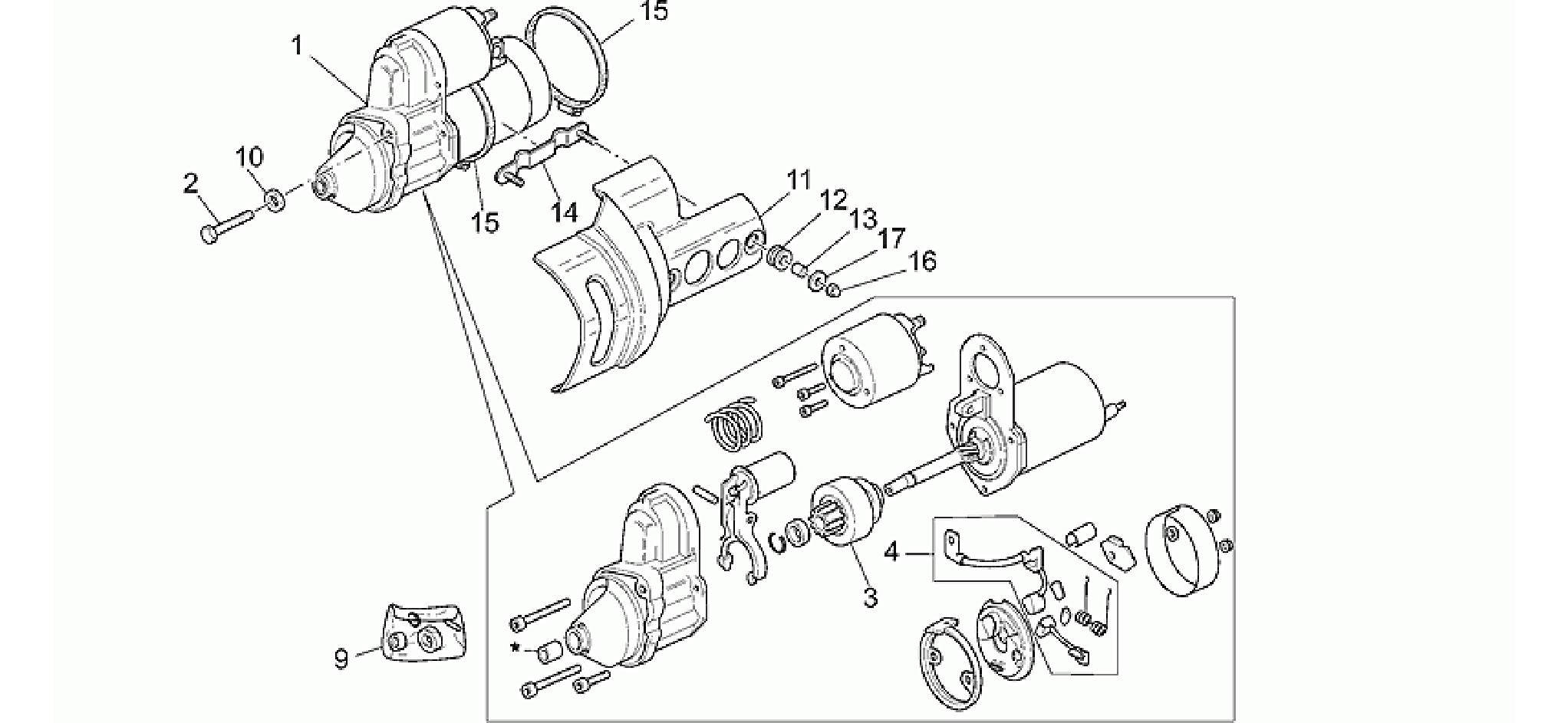Starter motor
