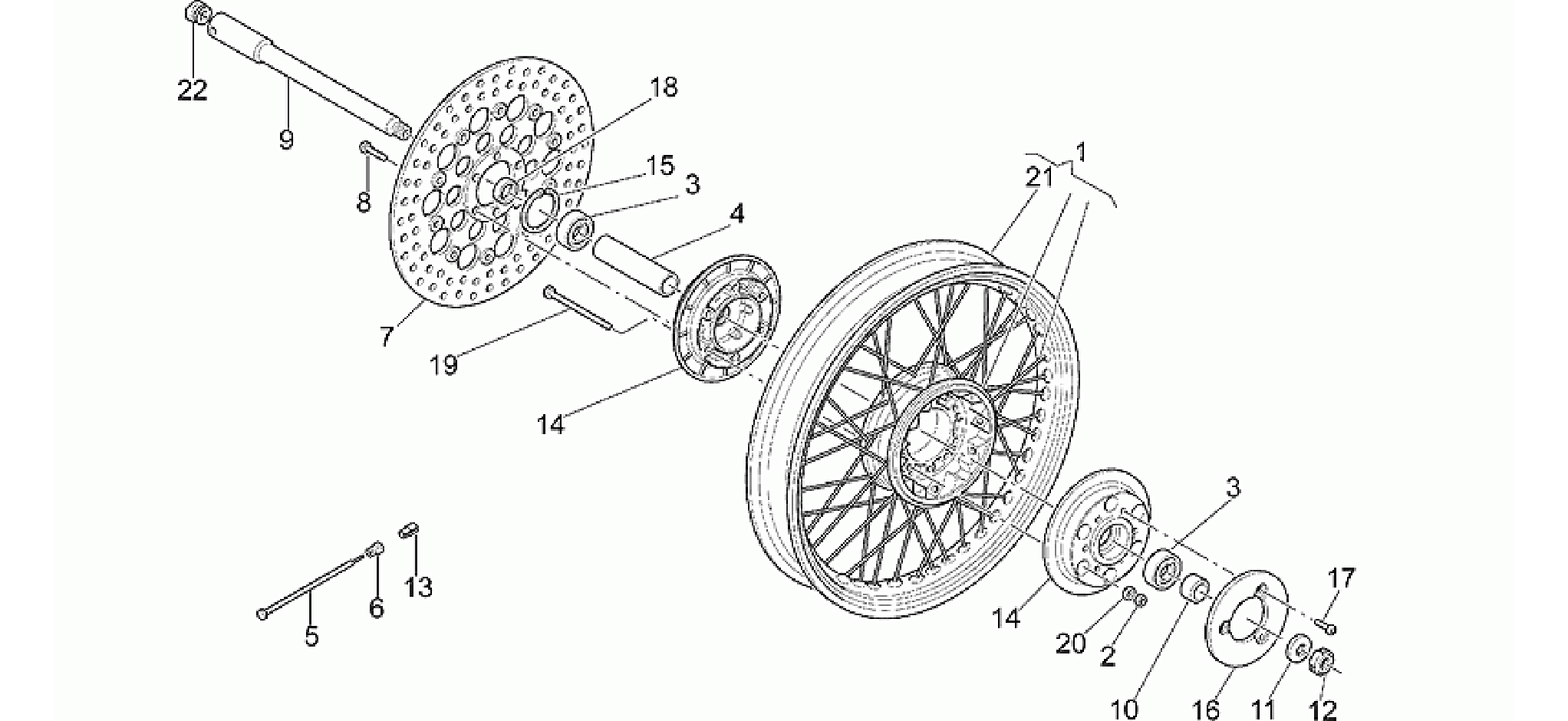 Front wheel