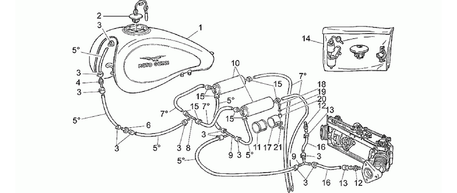 Fuel tank, USA-CDN-SGP