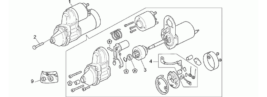 Starter motor
