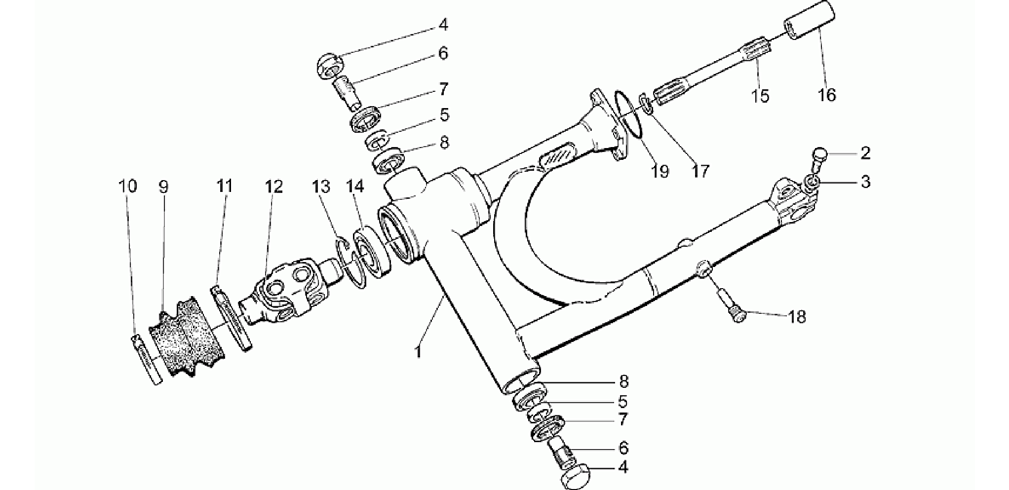 Swing arm