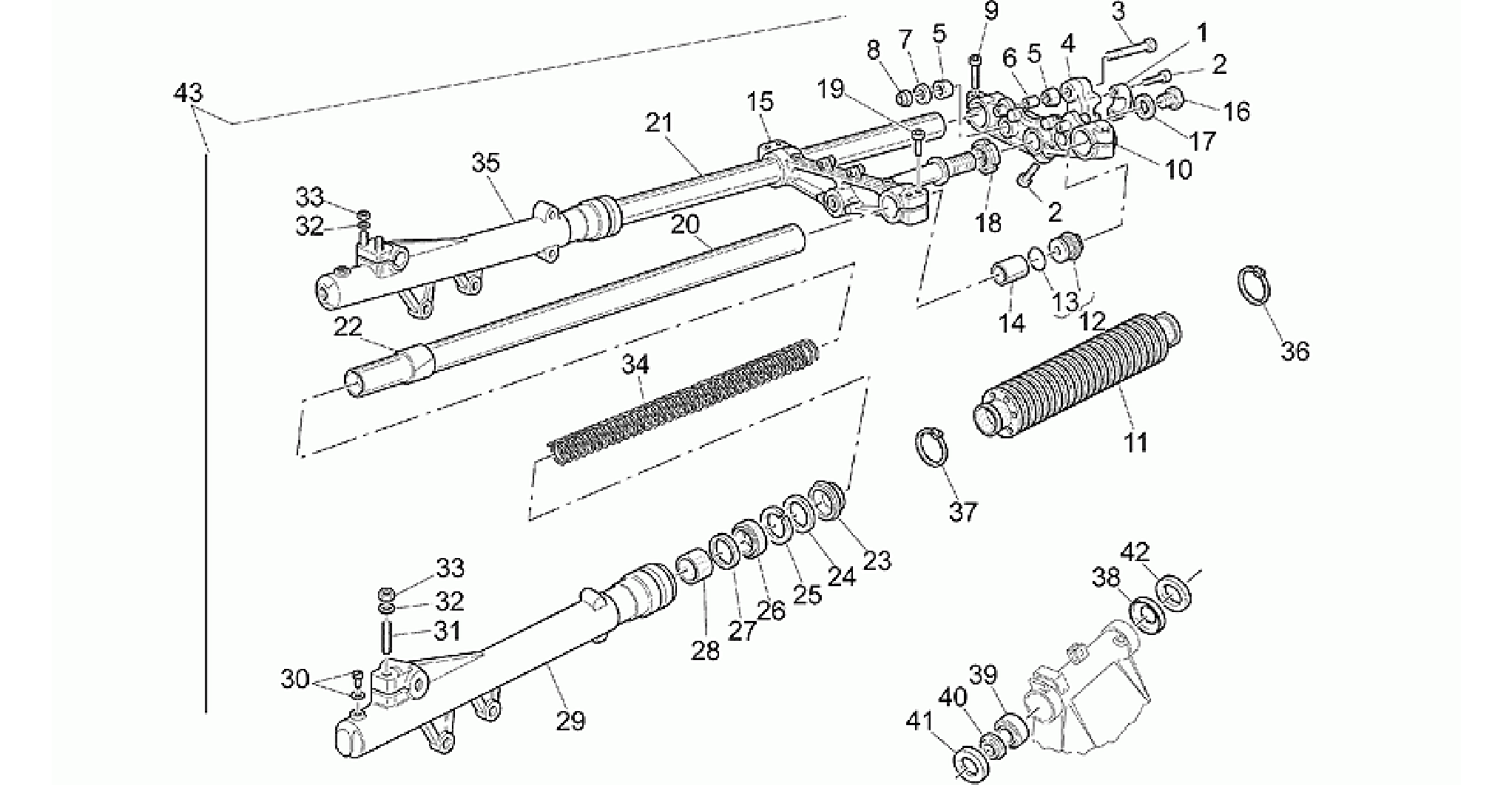 Front fork <KM111999