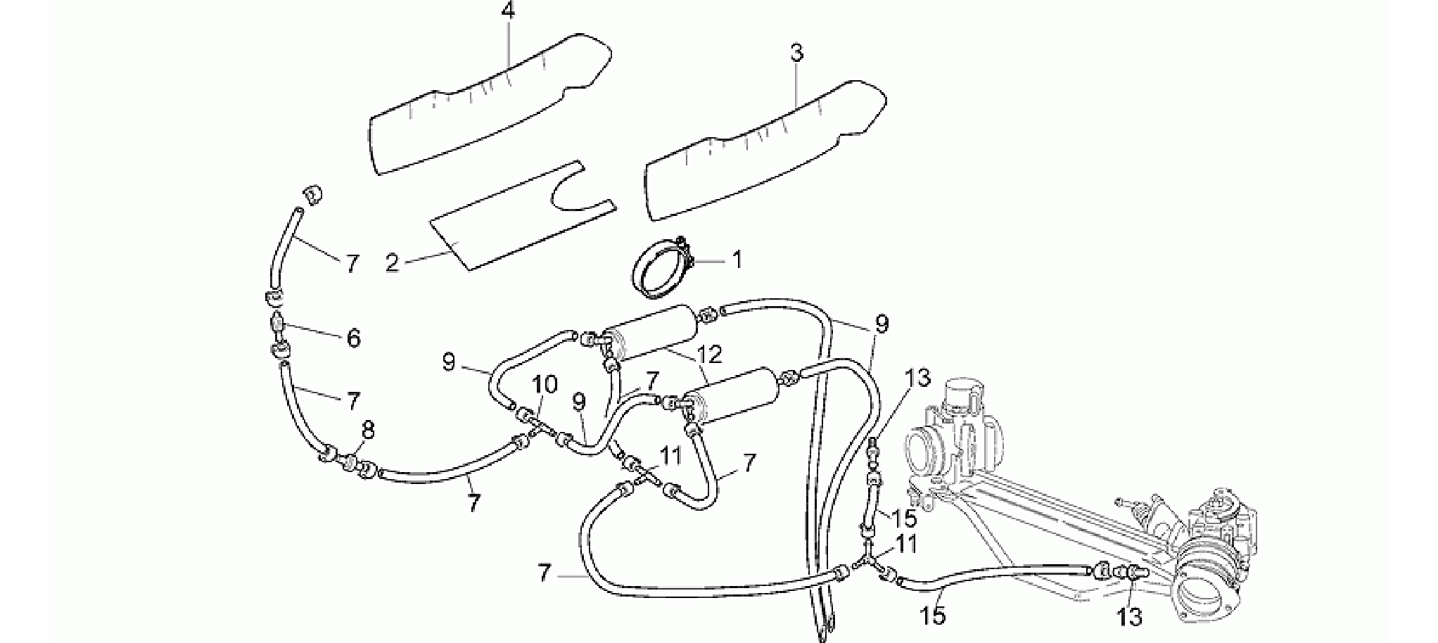 Fuel vapour recover system
