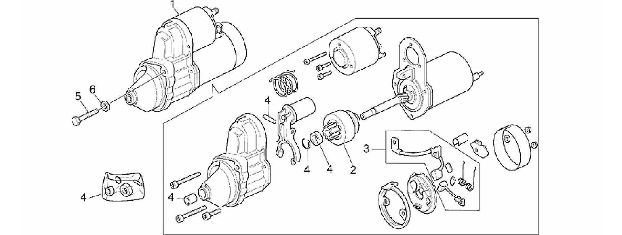 Starter motor