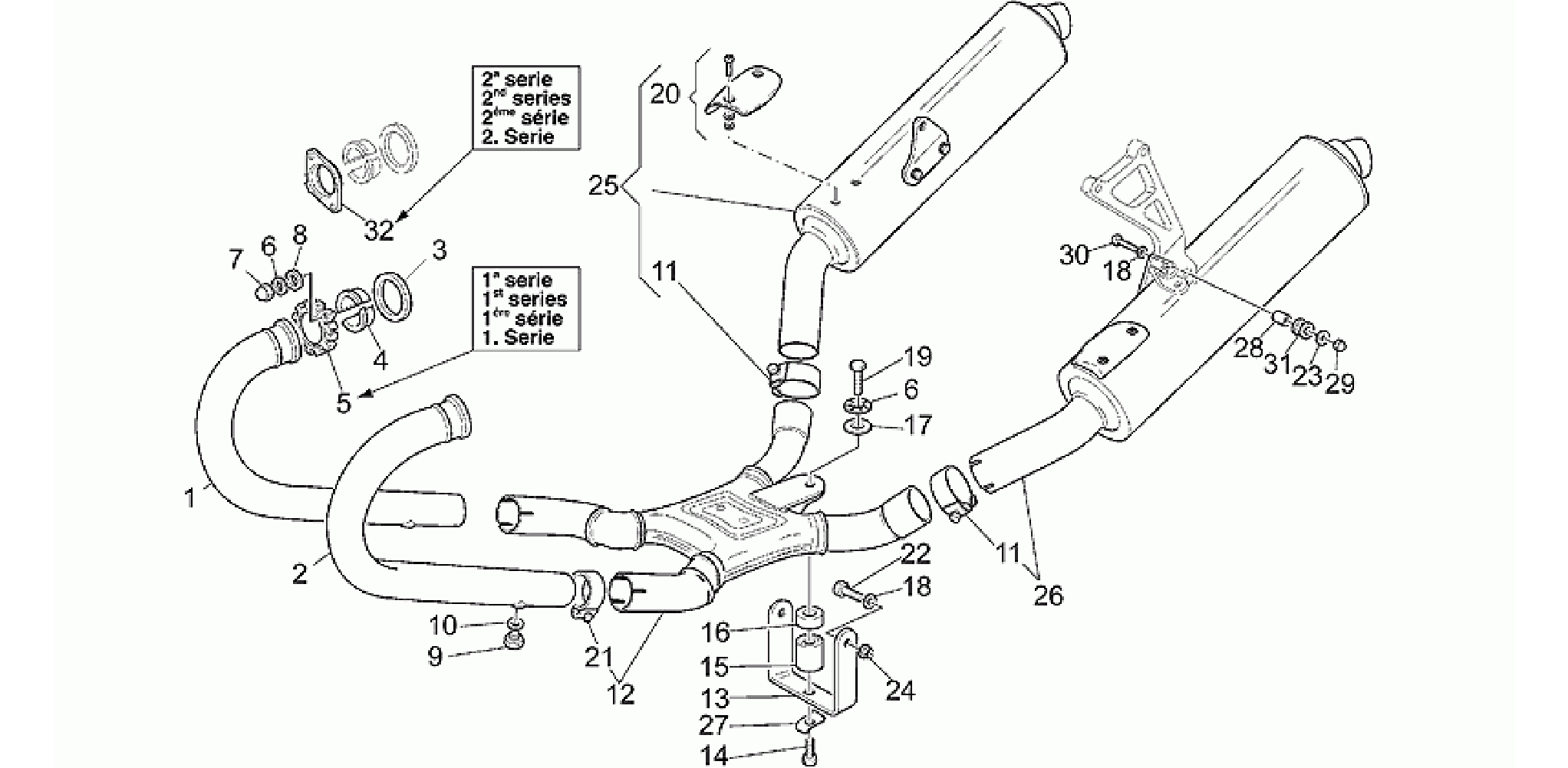 Exhaust unit