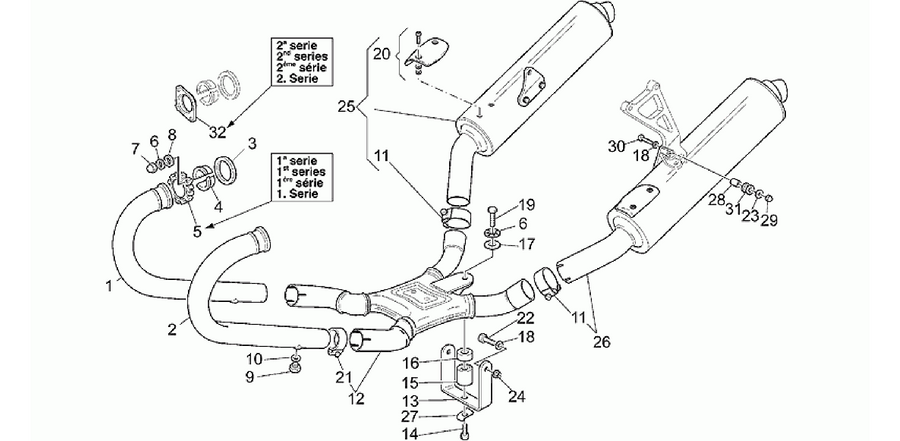 Exhaust unit