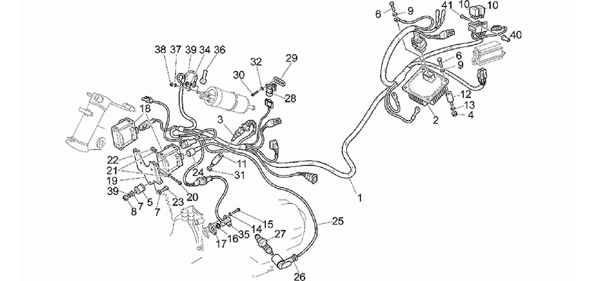 Injection electrical system