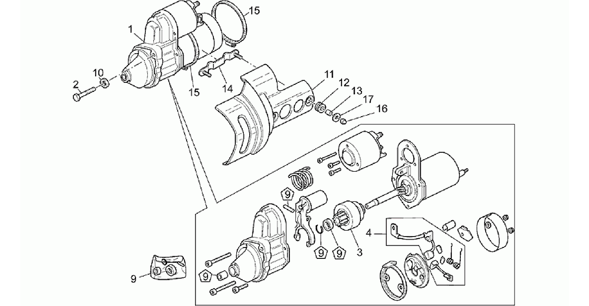 Starter motor