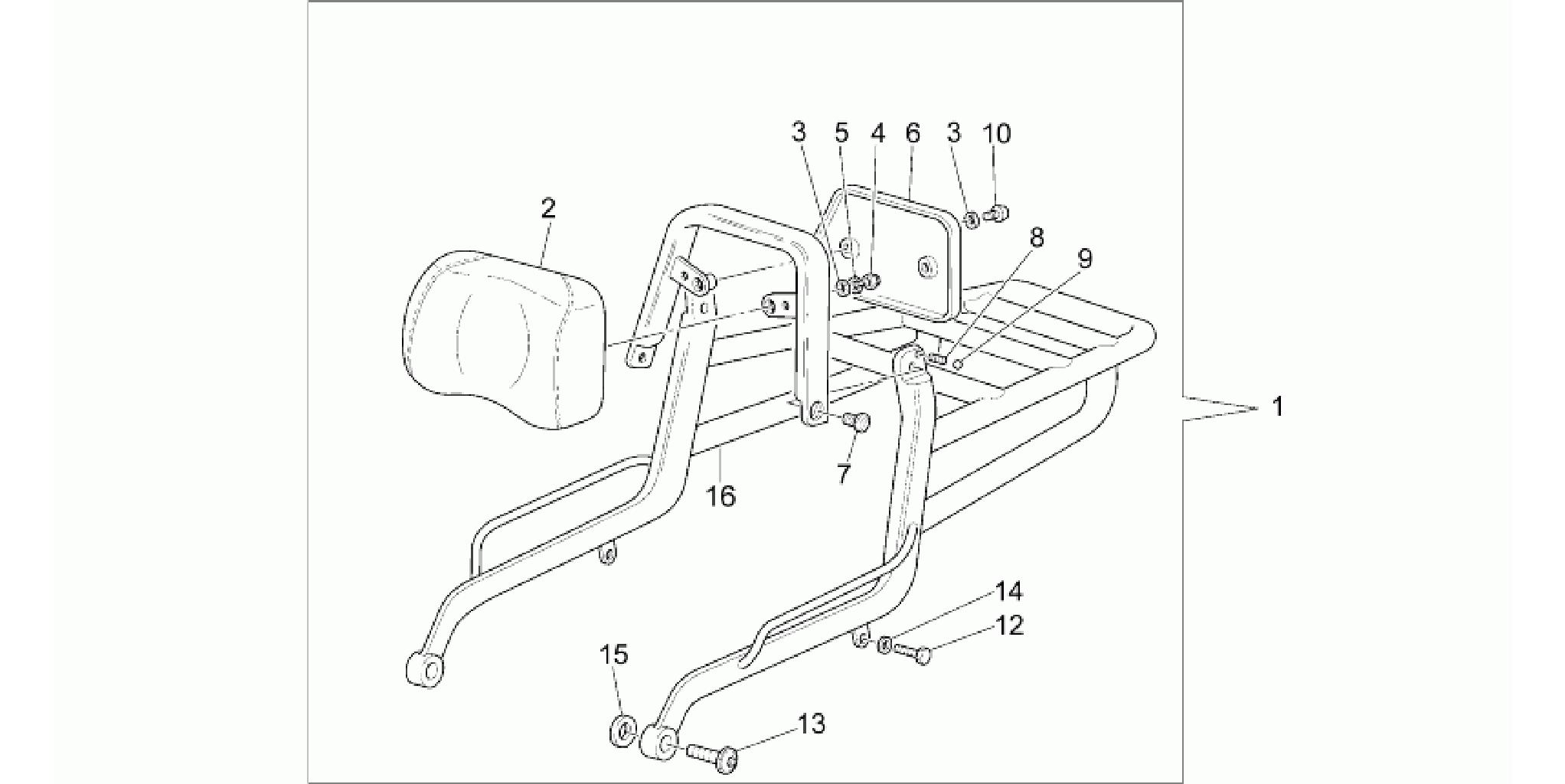 Luggage rack