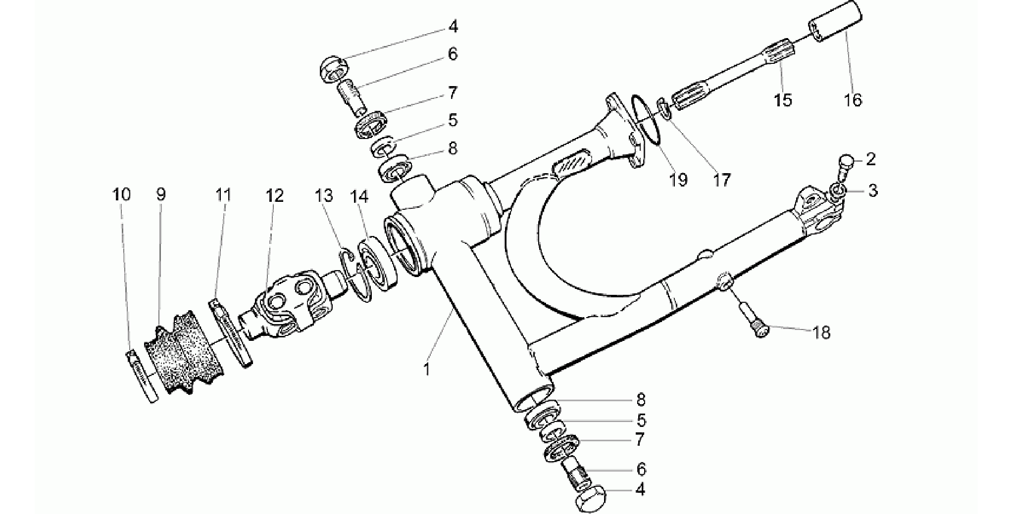 Swing arm