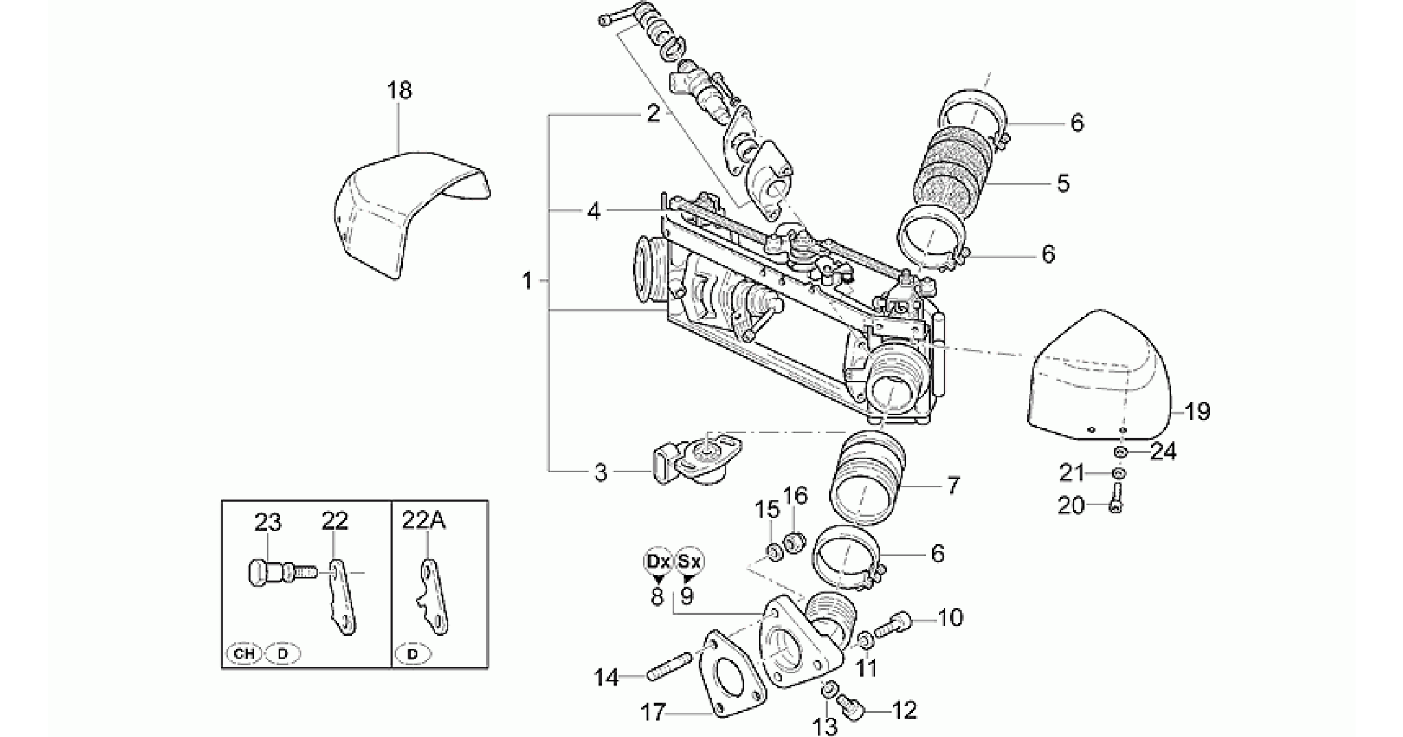 Throttle body