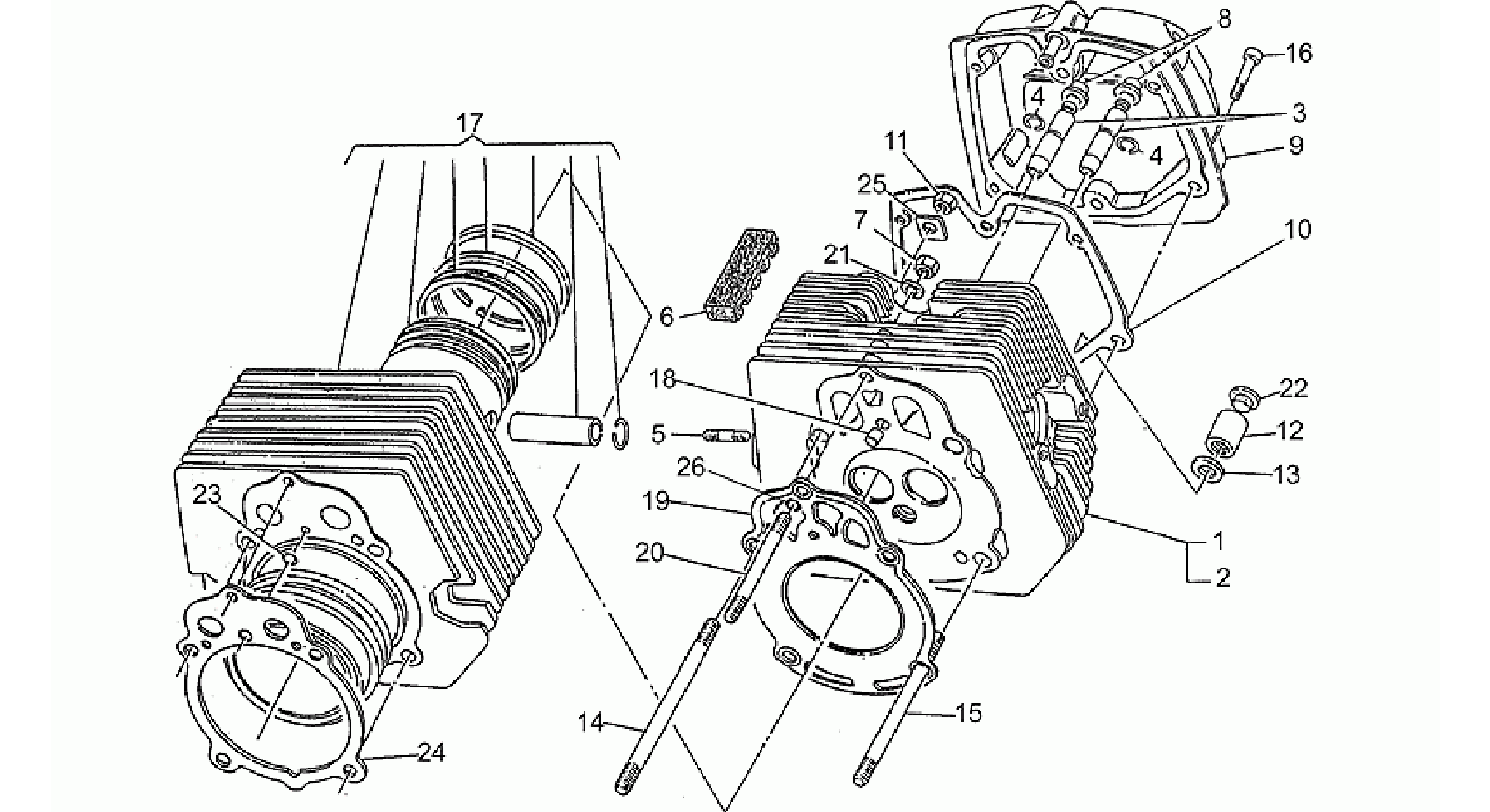 Cylinder - Head - Piston