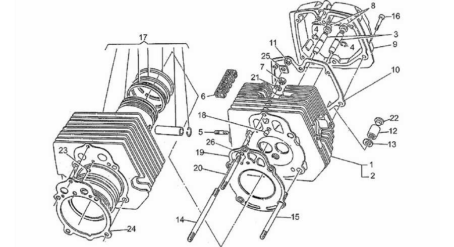 Cylinder - Head - Piston