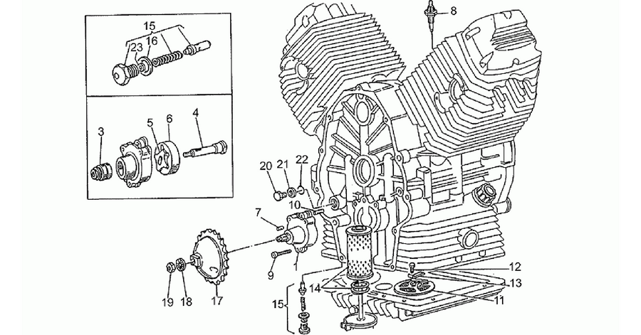 Oil pump assy.