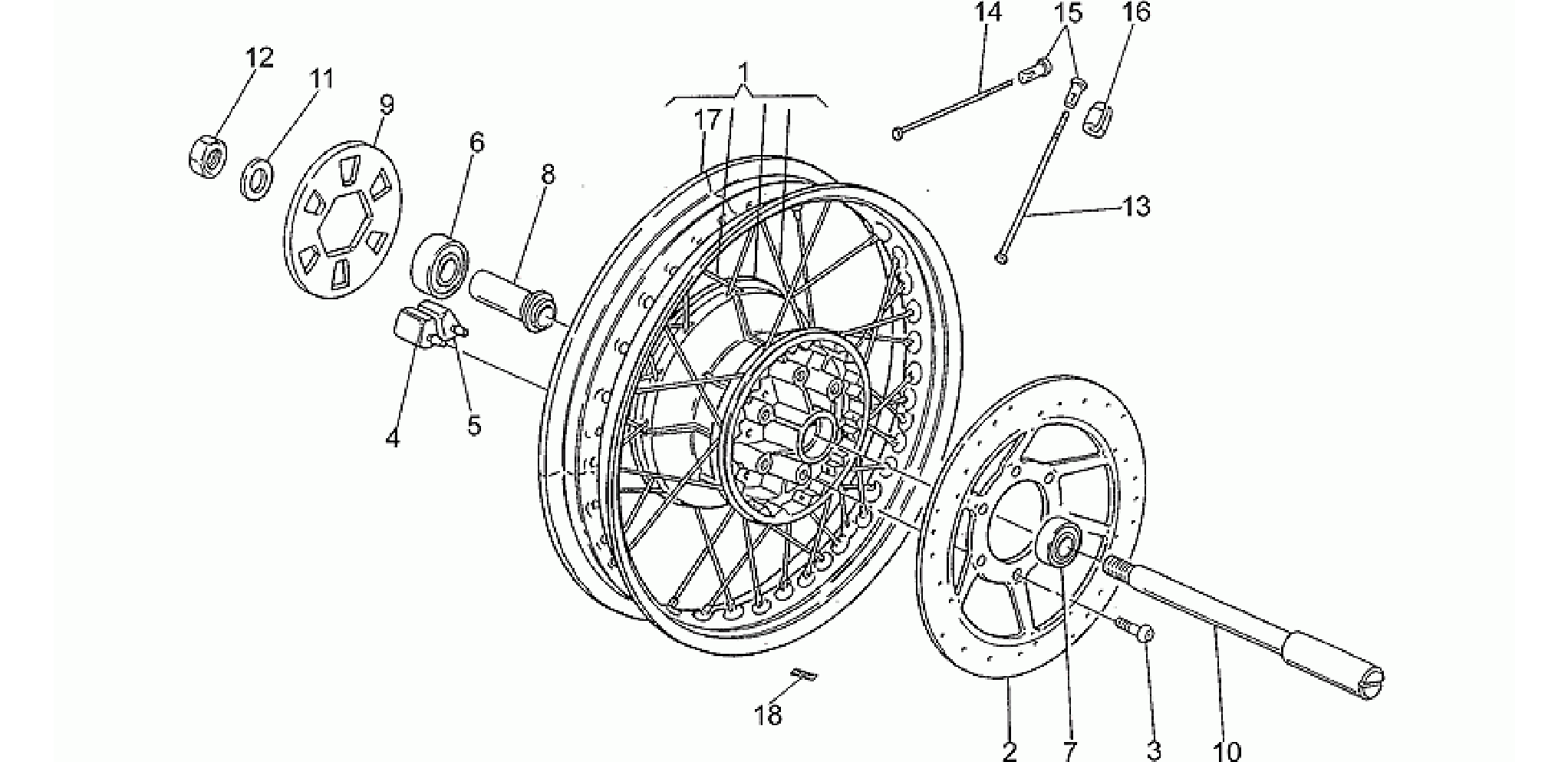 Rear wheel