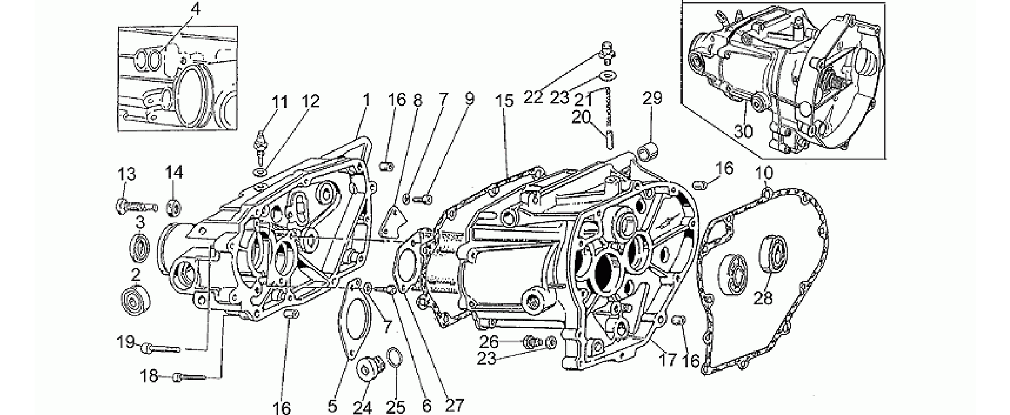 Transmission cage