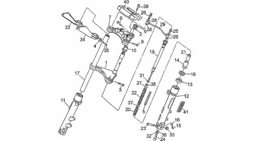 Front shock absorber