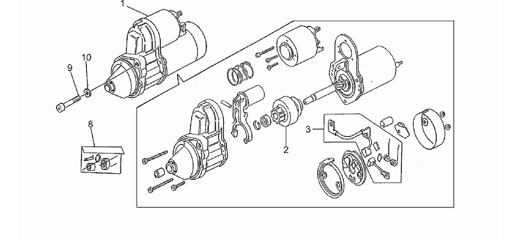 Starter motor (34.39)