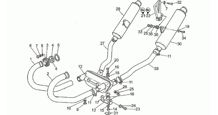 Exhaust unit