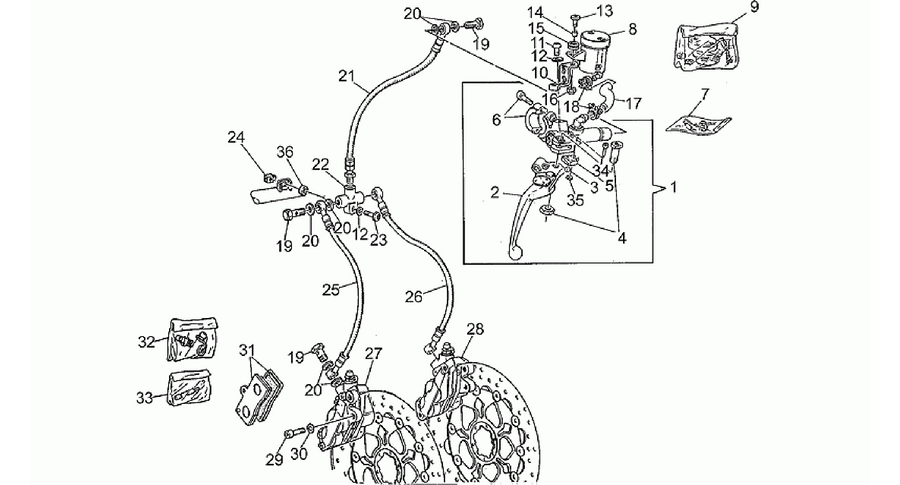 Front brake system