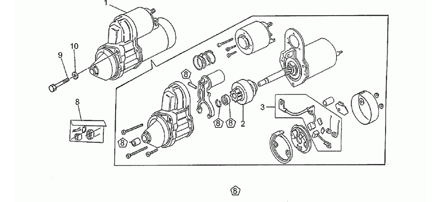 Starter motor