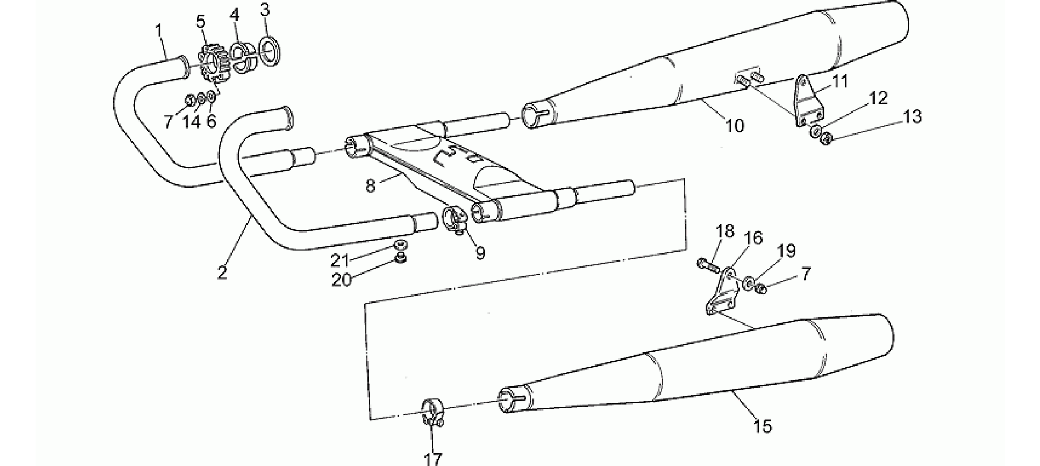 Exhaust unit