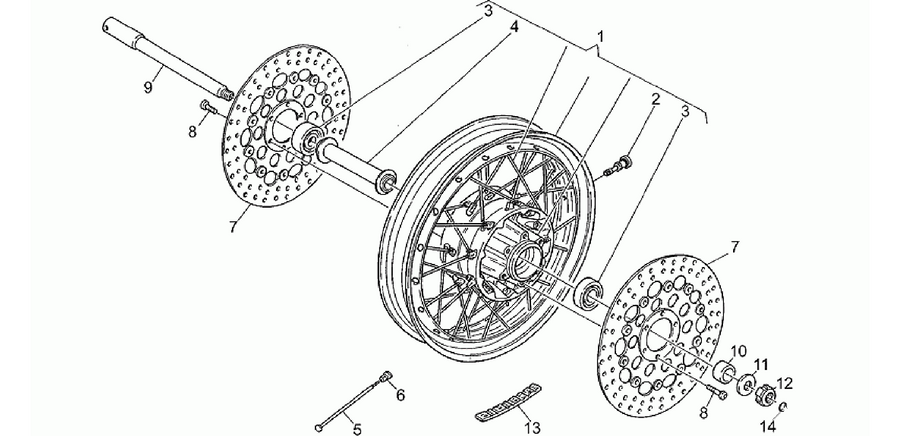 Front wheel