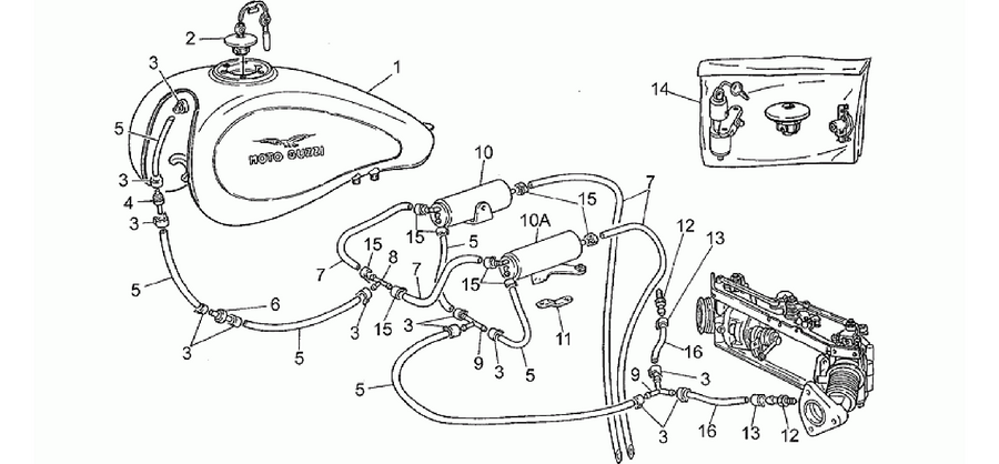 Fuel vapour recover system