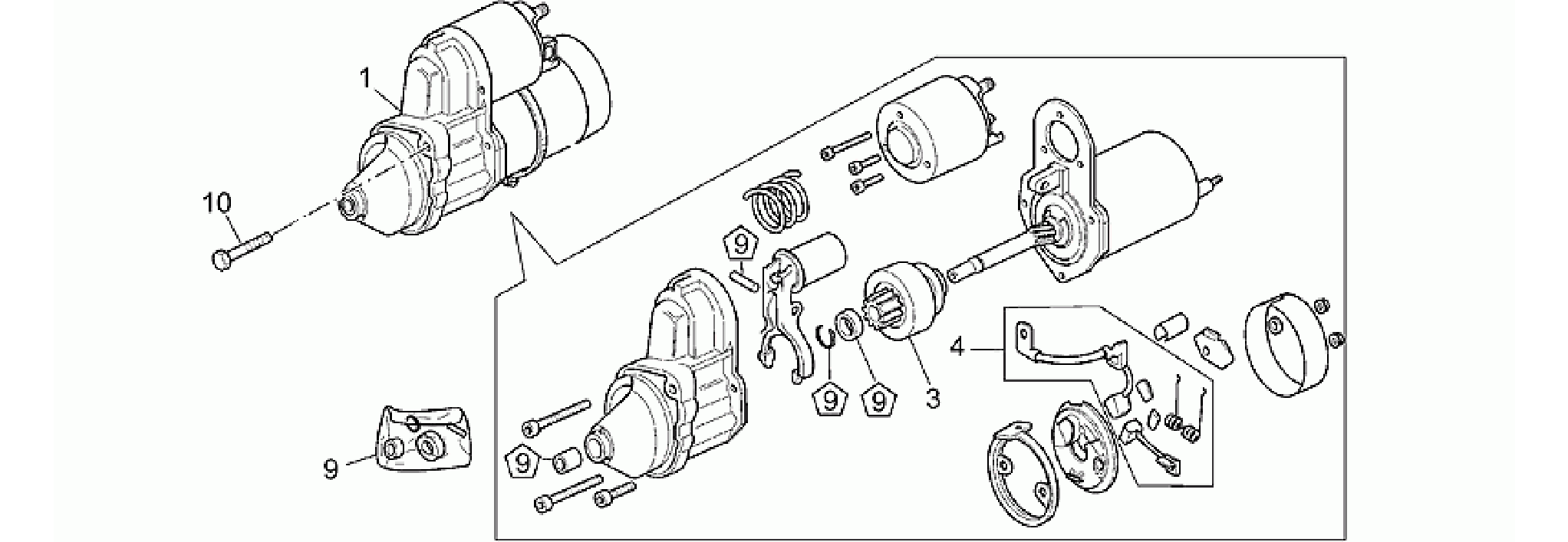 Starter motor