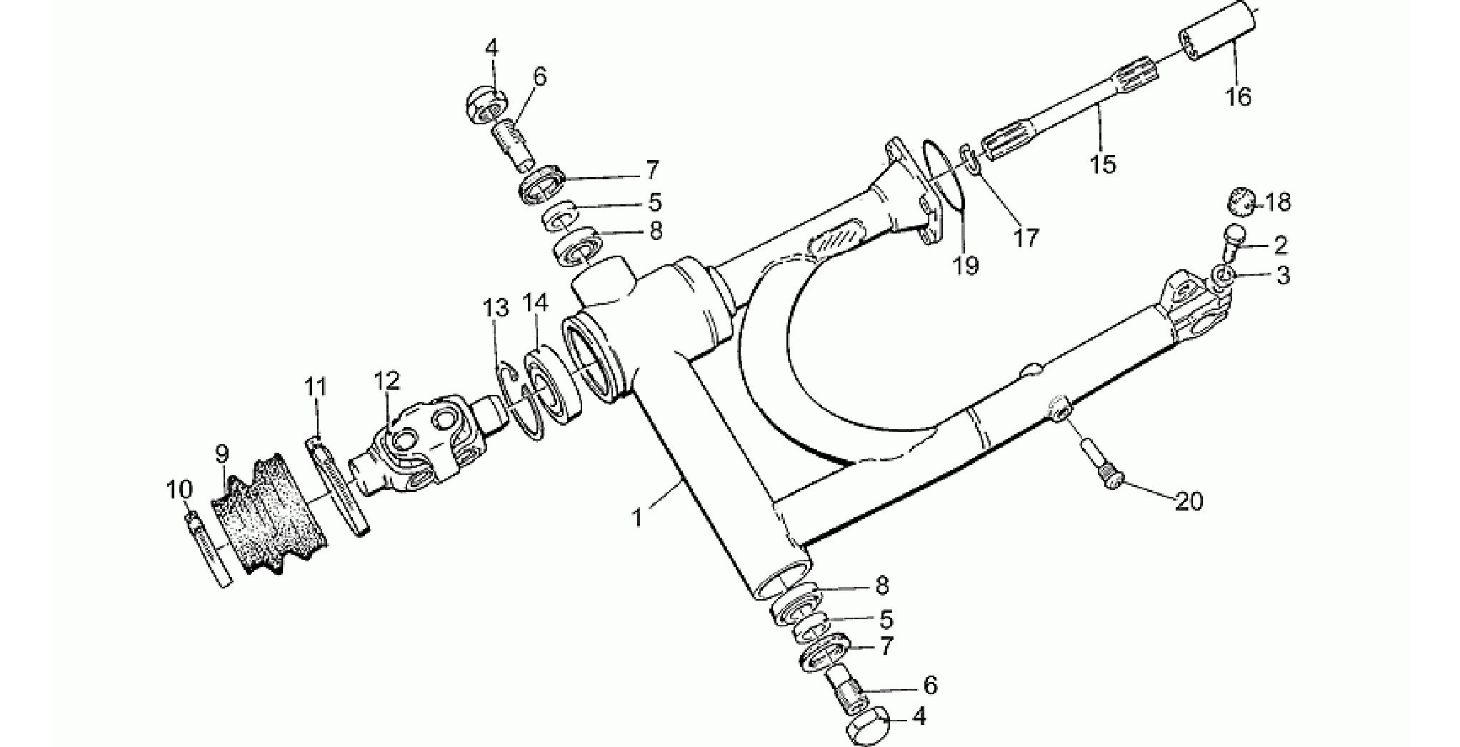 Swing arm