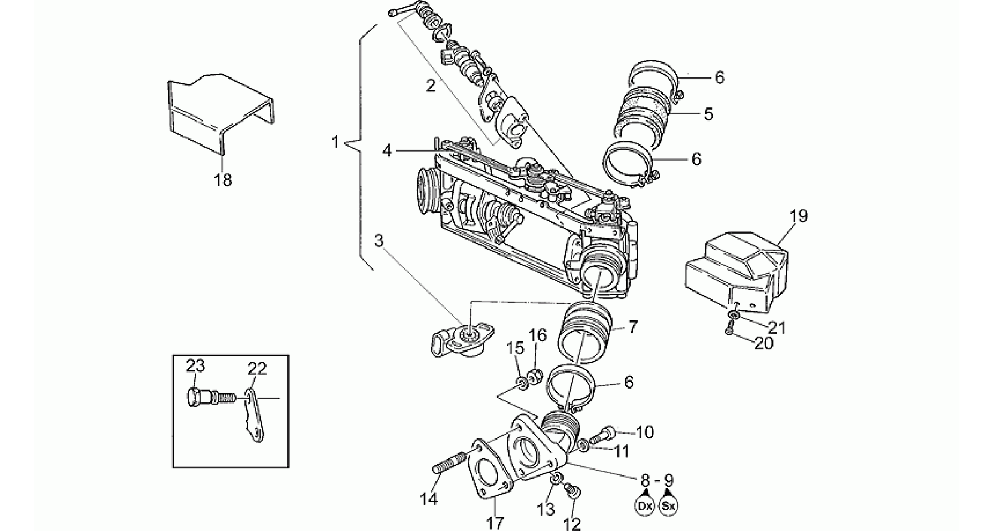 Throttle body I