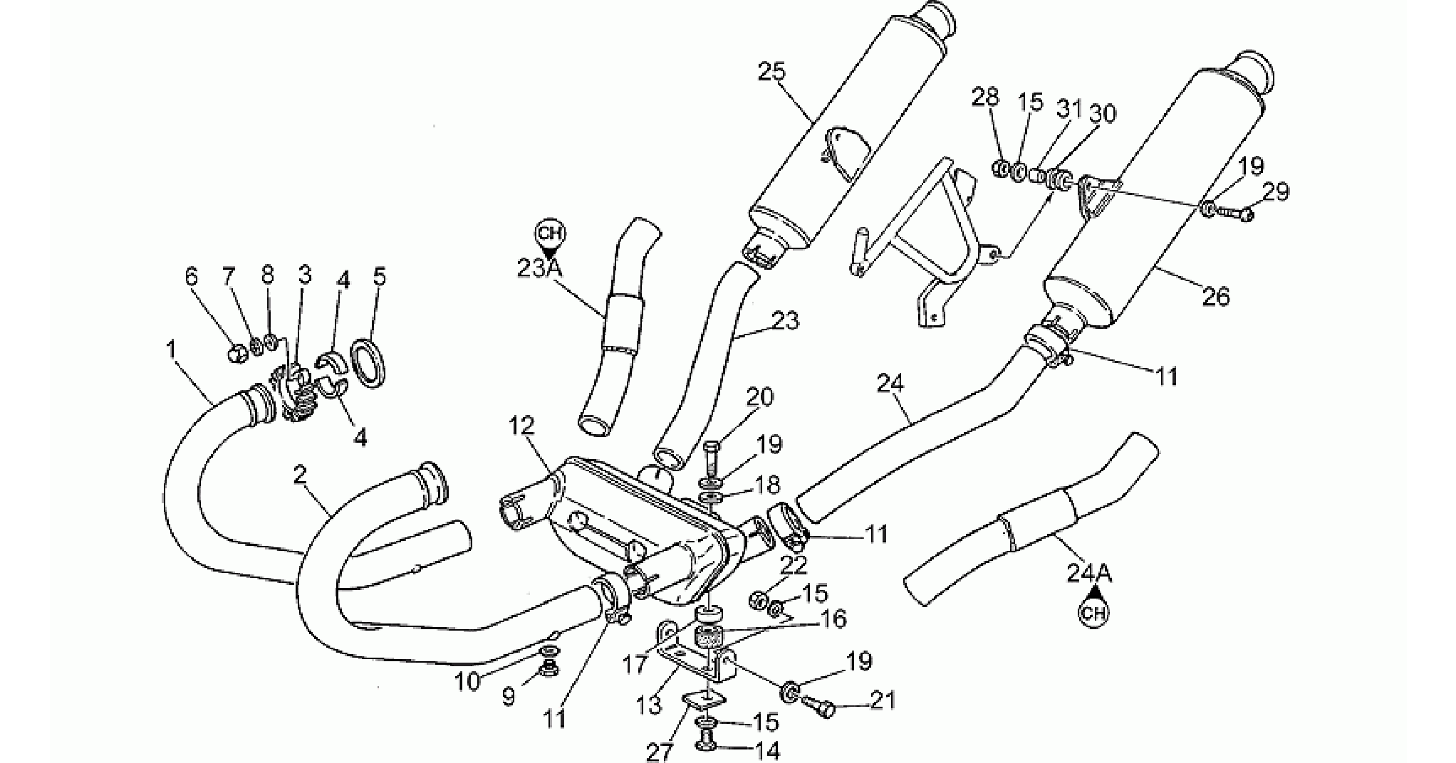Exhaust unit