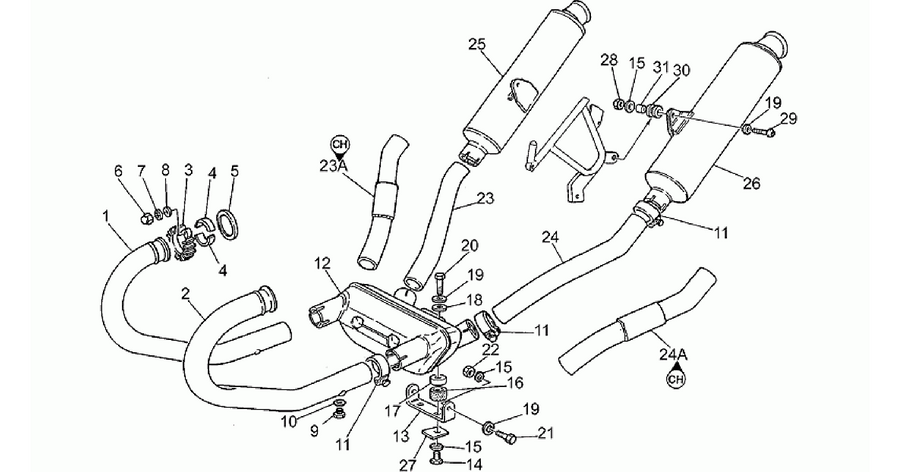 Exhaust unit