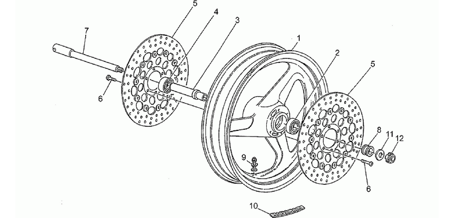 Front wheel
