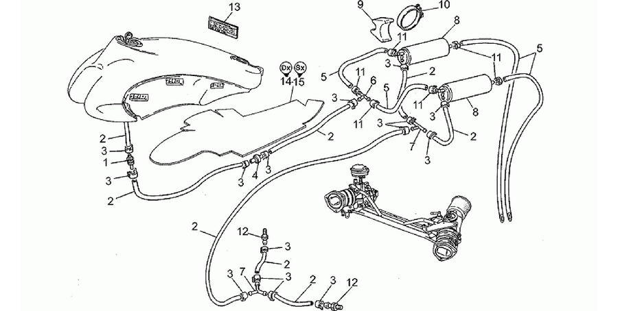 Fuel vapour recover system