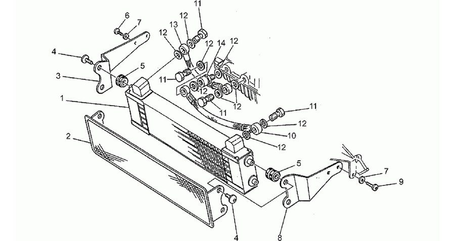 Oil radiator