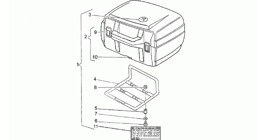 Top box - Support
