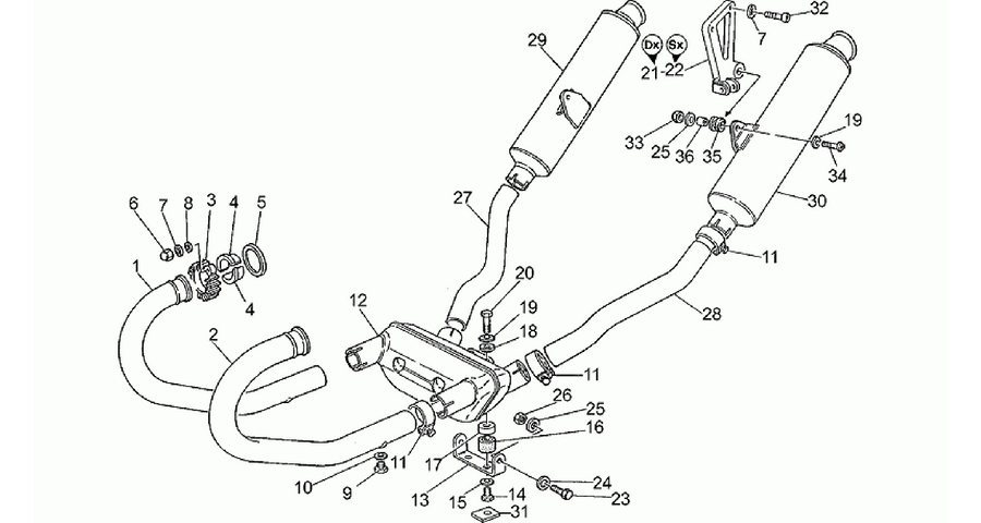 Exhaust unit