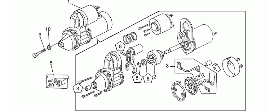 Starter motor