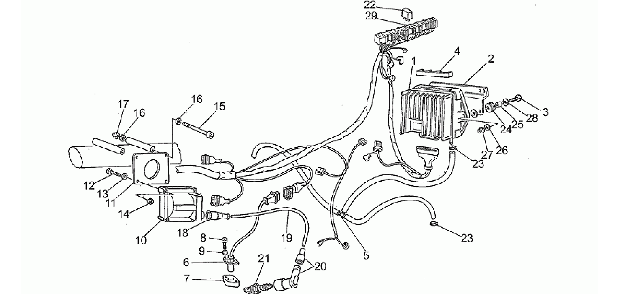 "Digiplex" electrical system